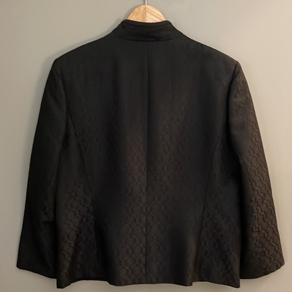 Liz Claiborne,14, open, lovely textured,poly/rayon, fully lined, versatile, EUC. - Picture 4 of 12